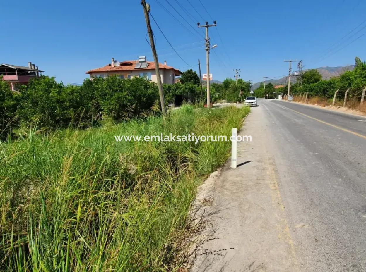 1063 M2 Zonierungsgrundstück Zum Verkauf In Mugla Ortaca Dikmekavak Nachbarschaft