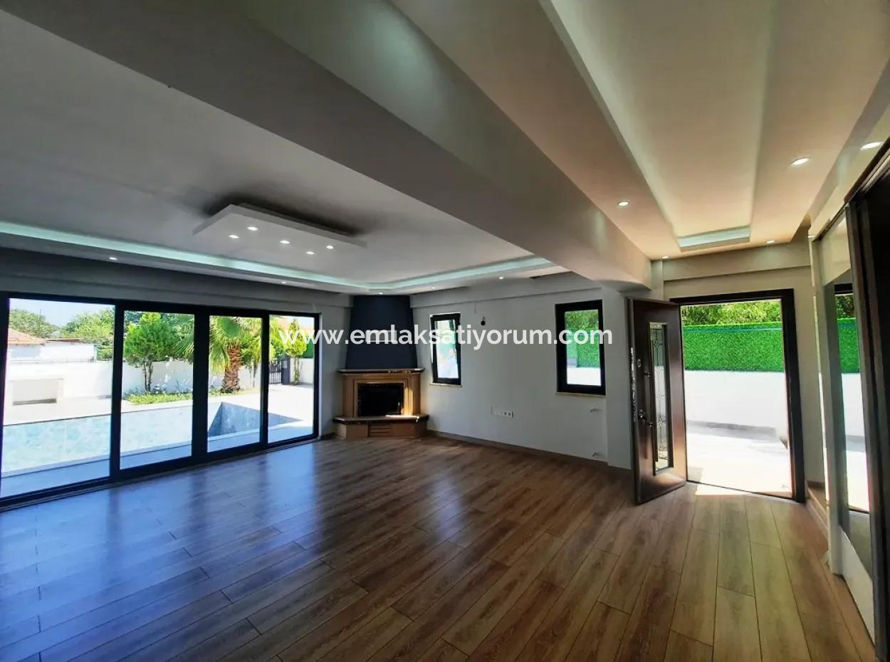 Mugla Dalyan 520 M2 Grundstück 230 M2 5+ 1 Ultra Luxusvilla Zum Verkauf