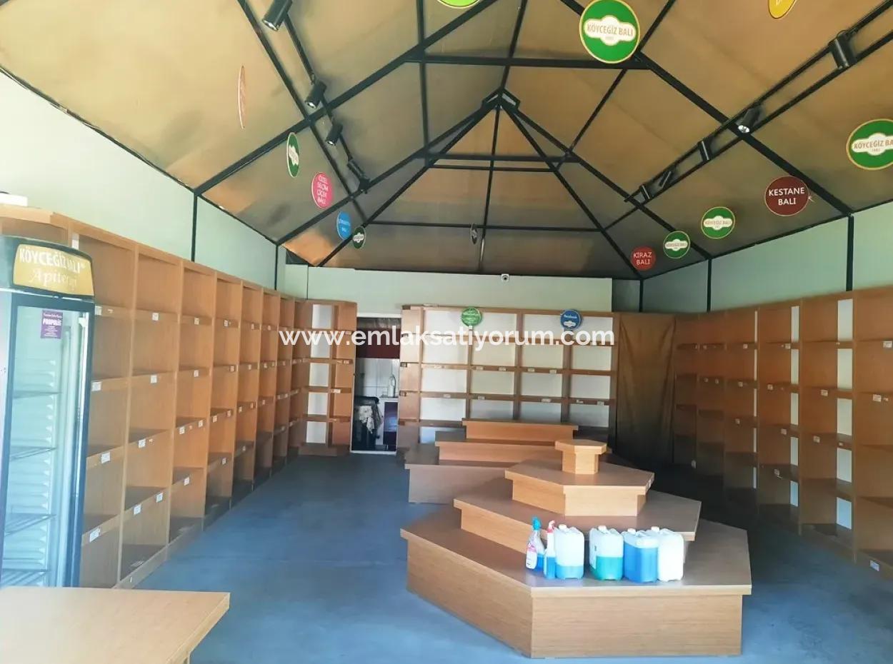 Mugla Köyceğiz Entwicklung 70 M2 Shop Circuit Zu Vermieten