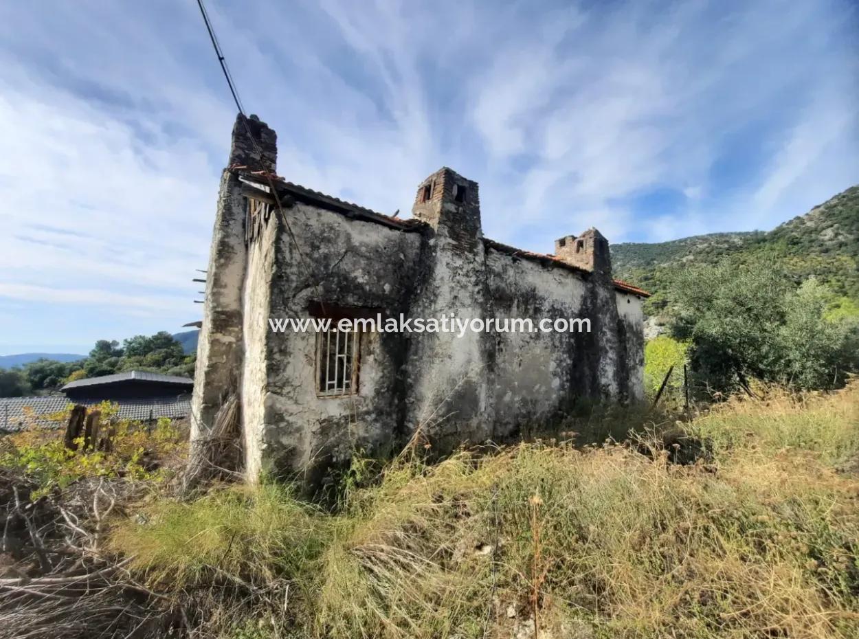 Meerblick Haus Zum Verkauf In Gocek Gokceovacik Und 246 M2 Grundstück