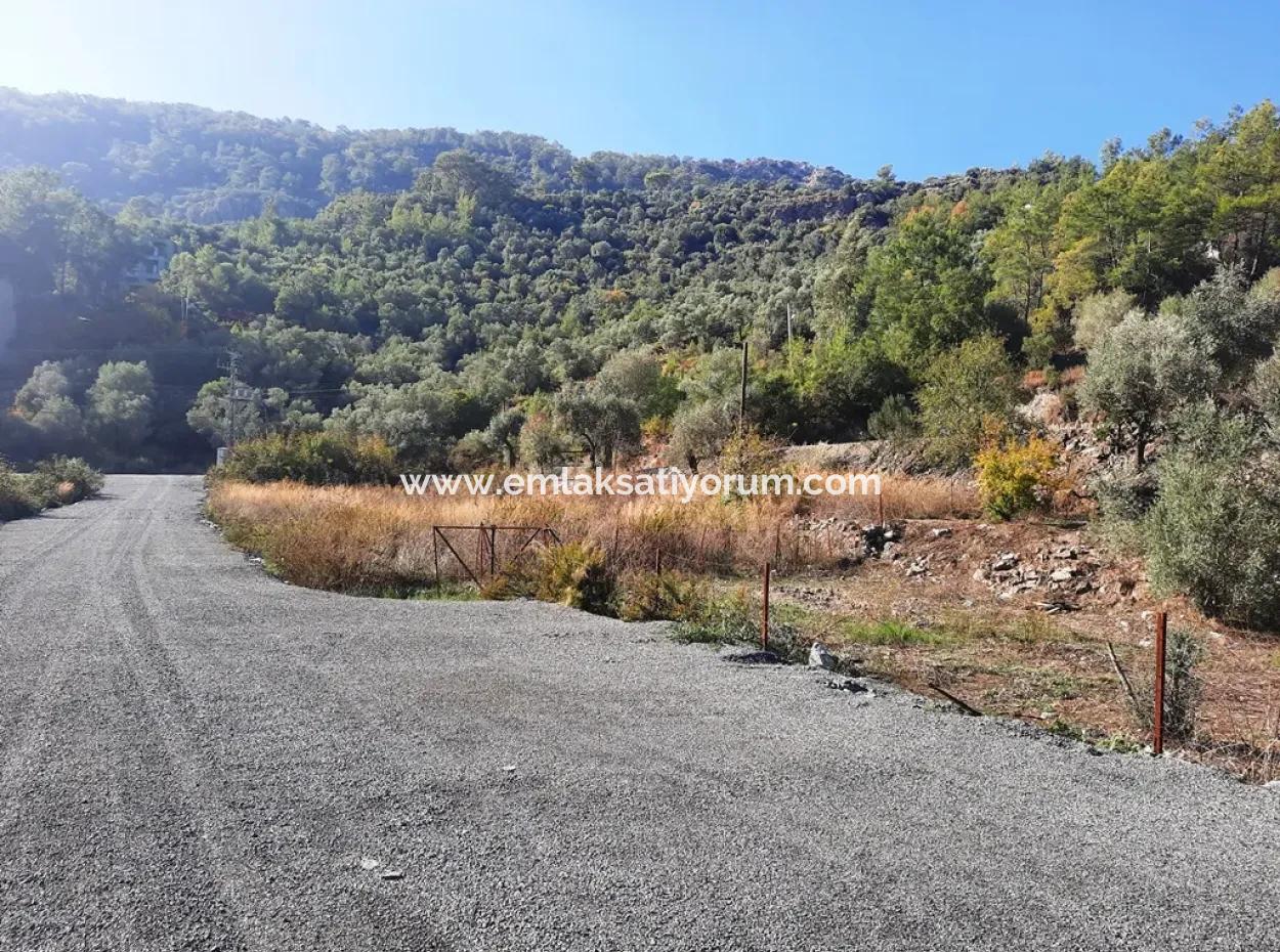 Mugla Ortaca Sarıgerme 405 M2 Zonierungsgrundstück Zum Verkauf