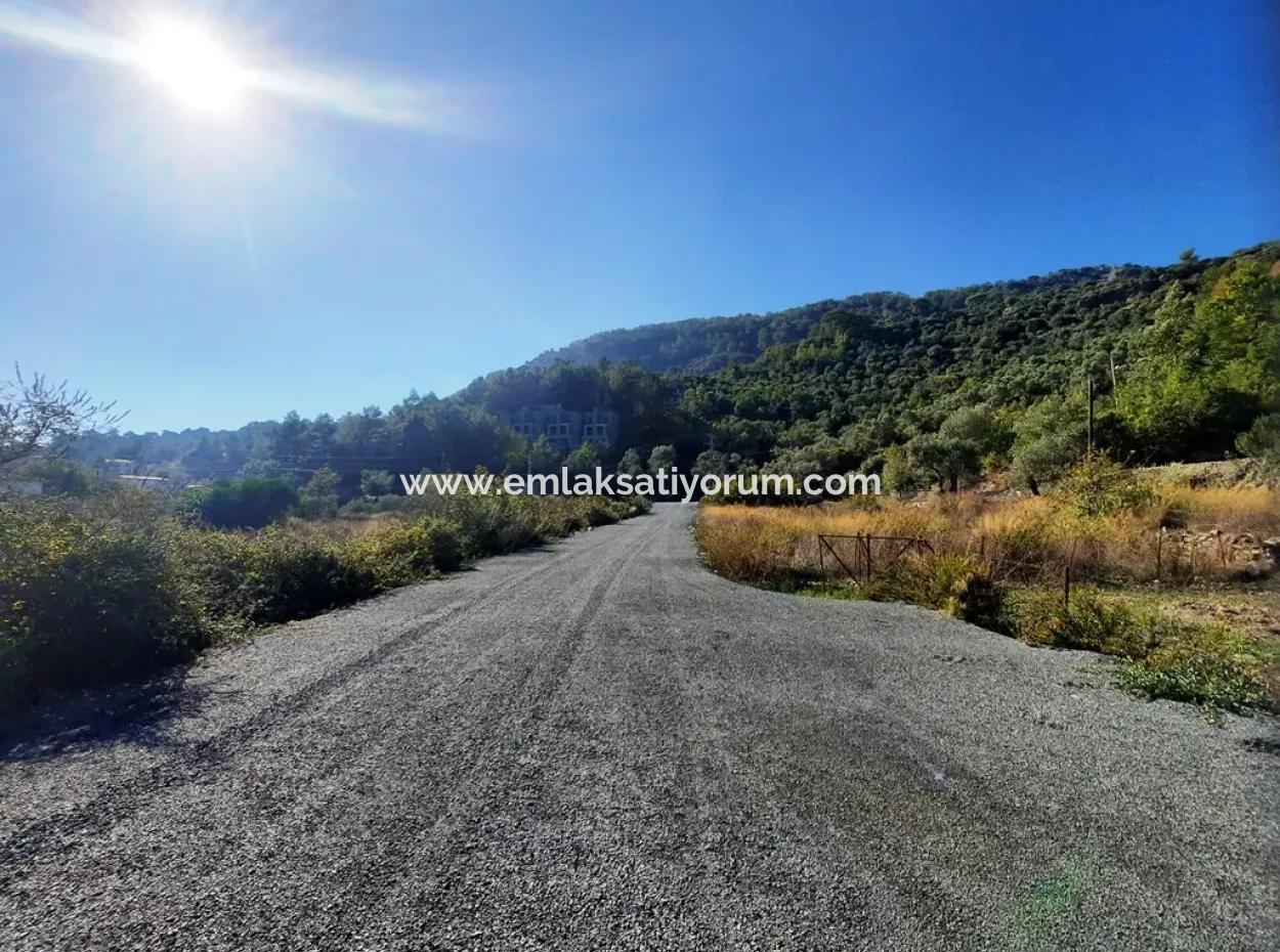 Mugla Ortaca Sarıgerme 405 M2 Zonierungsgrundstück Zum Verkauf