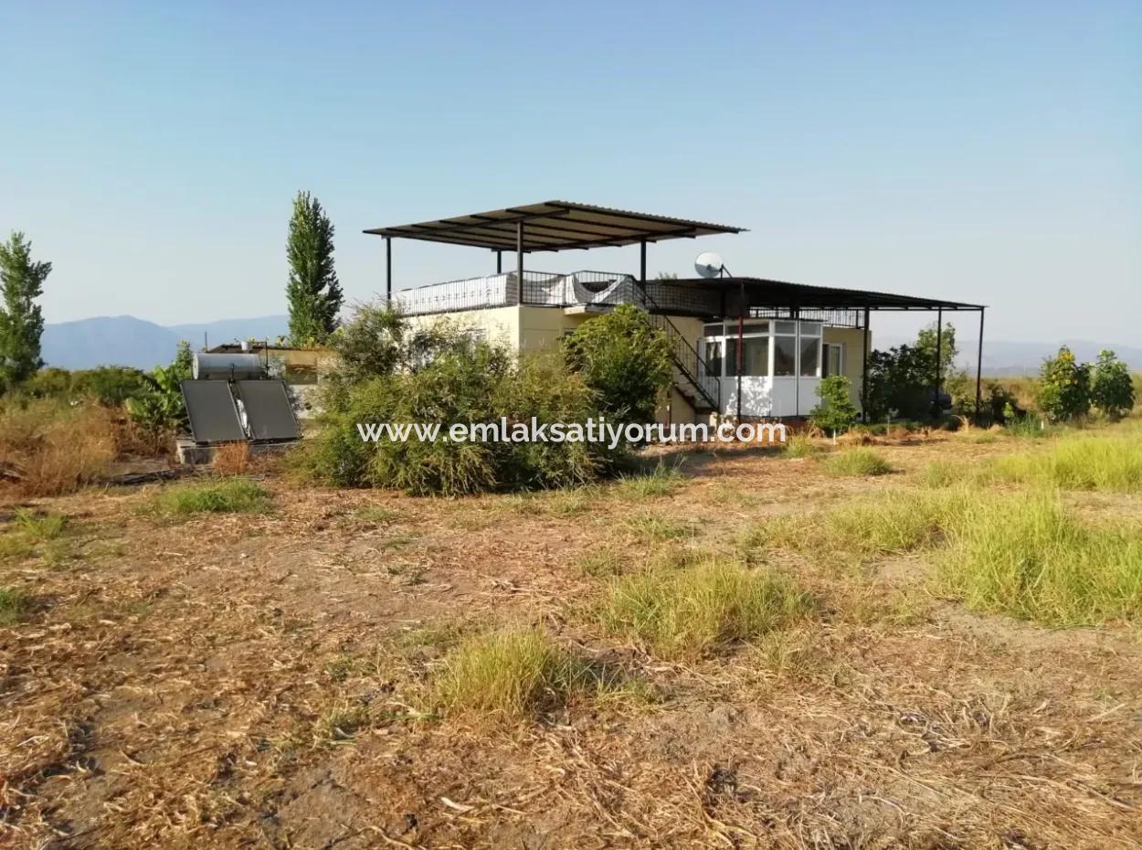 Einfamilienhaus Und Grundstück Zum Verkauf In Muğla Ortaca Tepearası