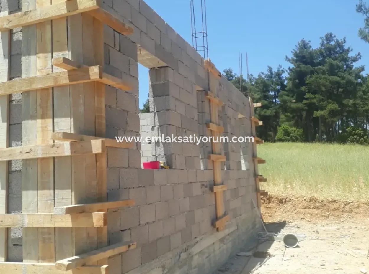 Denizli Acıpayam Ruinen 20/40% Zoniert 773 M2 Freistehendes Grundstück Mit Rohbau Zu Verkaufen