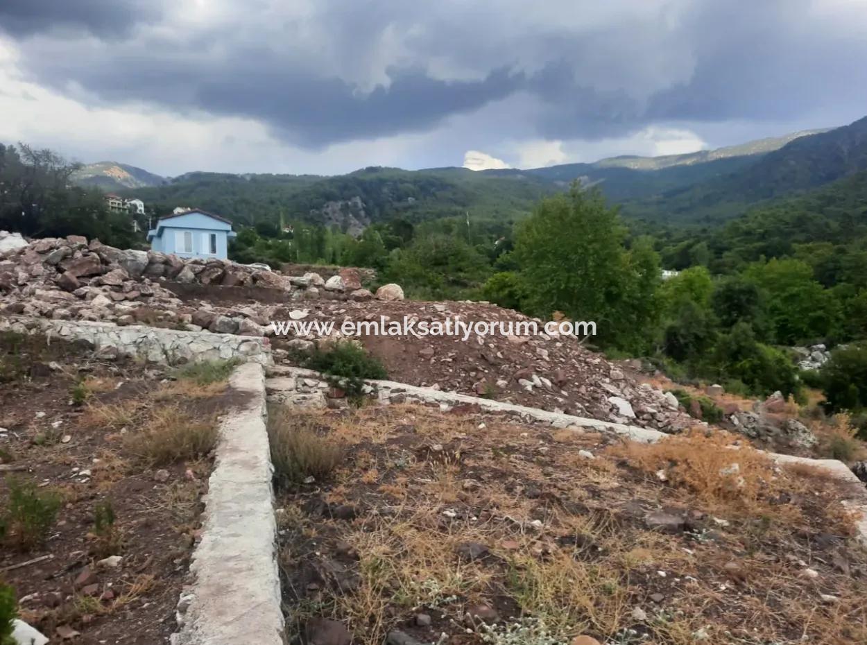 Muğla Köyceğiz Ağla, 1 758 M2 Zoniertes Grundstück Zum Verkauf In Plateau