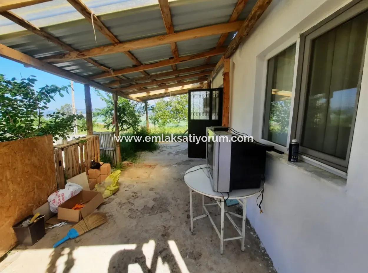 5 000 M2 Grundstück In Çameli Kızılyaka 2 In 1 Einfamilienhaus Und Scheune Zu Vermieten