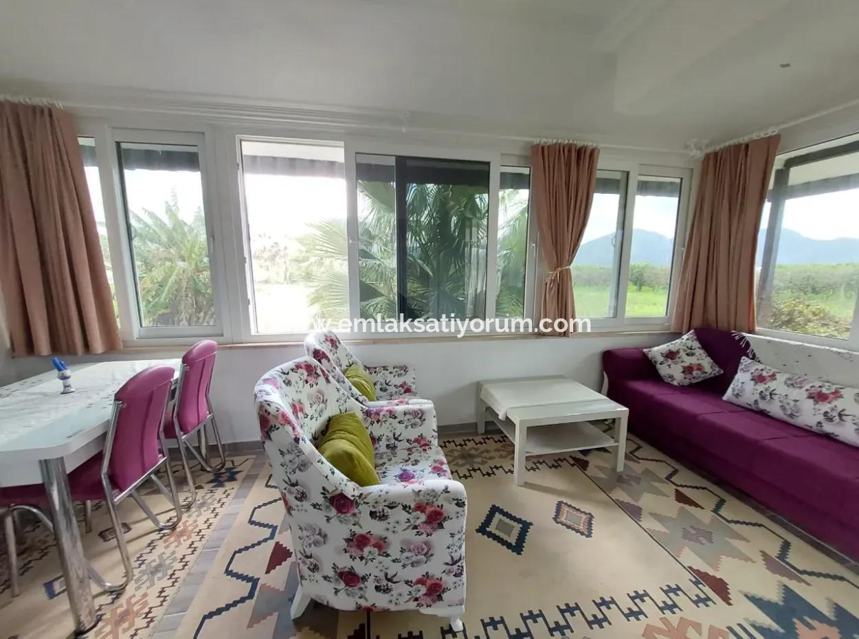 90 M2, 2 In 1 Möblierte Wohnung Zu Vermieten In Ortaca Eskiköy
