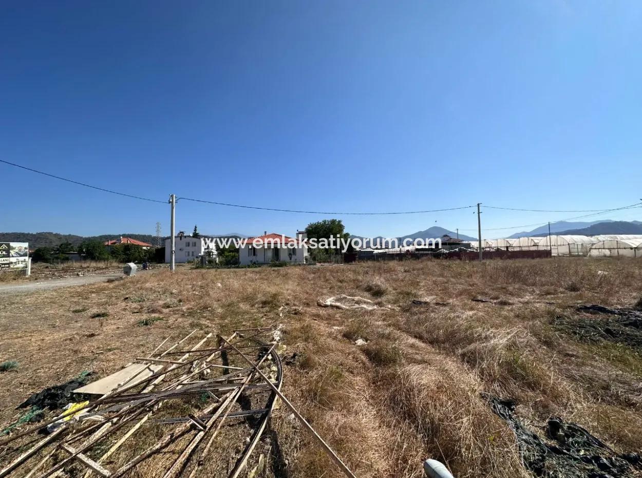 515 M2 Eckgrundstück In Ortaca Karaburun Dringender Verkauf Oder Tausch