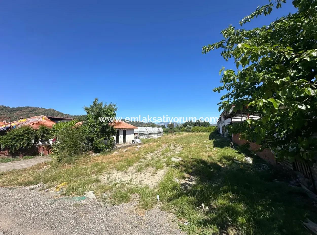 1073 M2 Grundstück Und Dorfhaus Zum Verkauf In Ortaca Ekşiliyurt