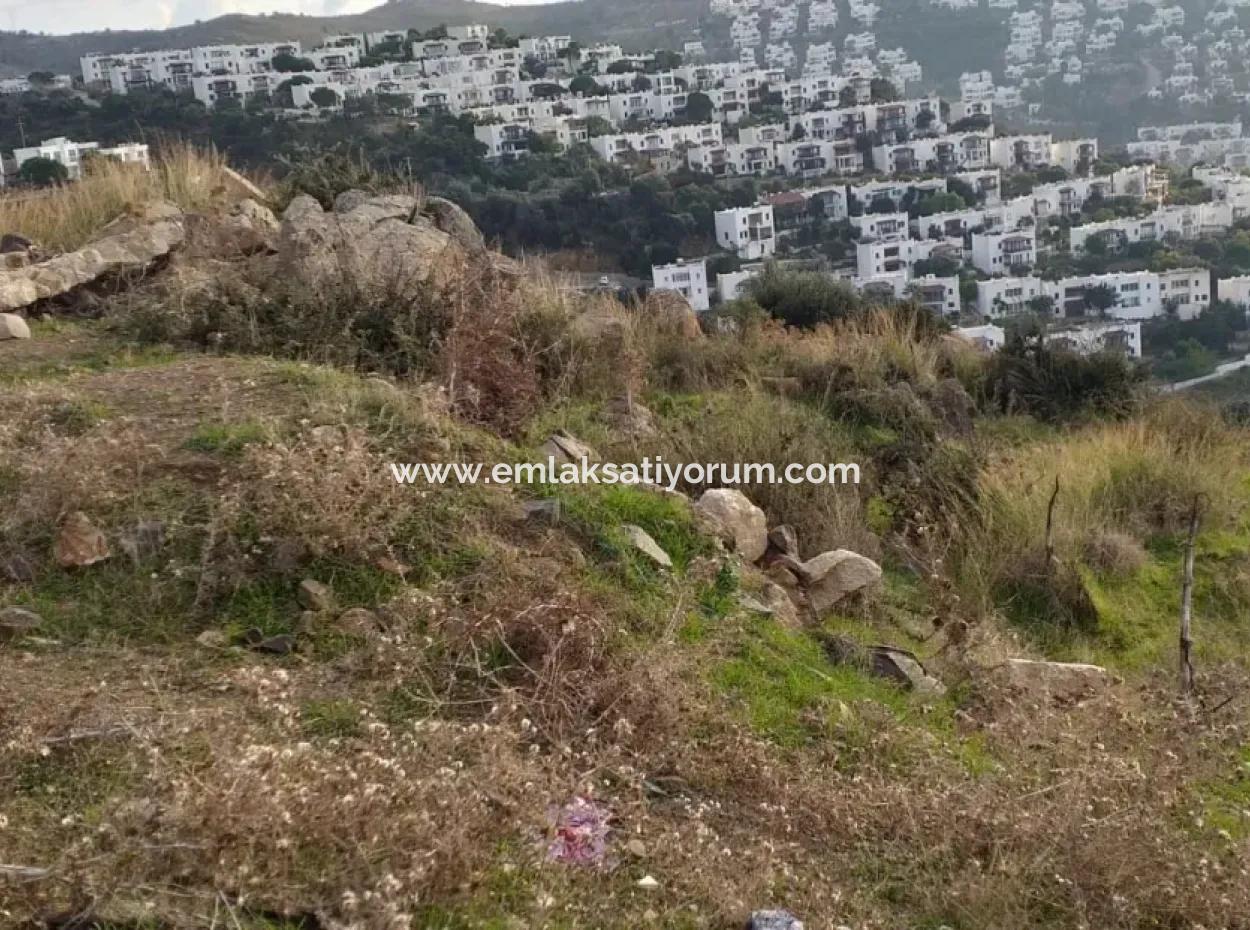 Grundstück Mit Meerblick Zum Verkauf In Bodrum Bitez