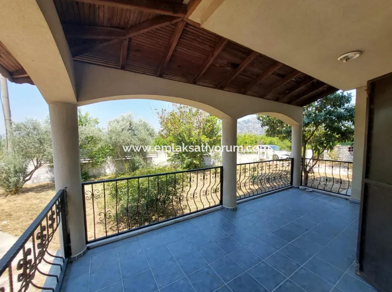 3 1 Unmöblierte Maisonette-Villa Zu Vermieten In Ortaca Dalyan, Mugla