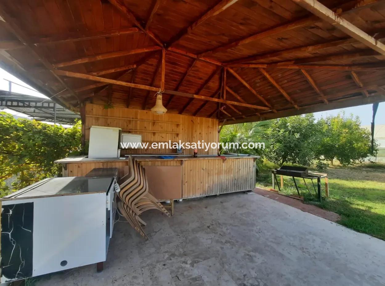 Schwimmbad Mit 500 M2 Nutzfläche Auf 1.350M2 Grundstück In Ortaca Okçular Apart Hotel Zu Vermieten