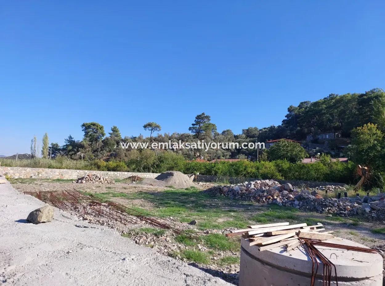 Ortaca Mergenlide Mountain Edge, 1 400 M2 Zoniertes Land Zum Verkauf