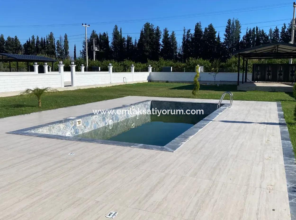 Ultra-Luxuriöse Freistehende Villa Auf Einem 1000M2 Großen Grundstück Zum Verkauf In Ortaca Fevziye.