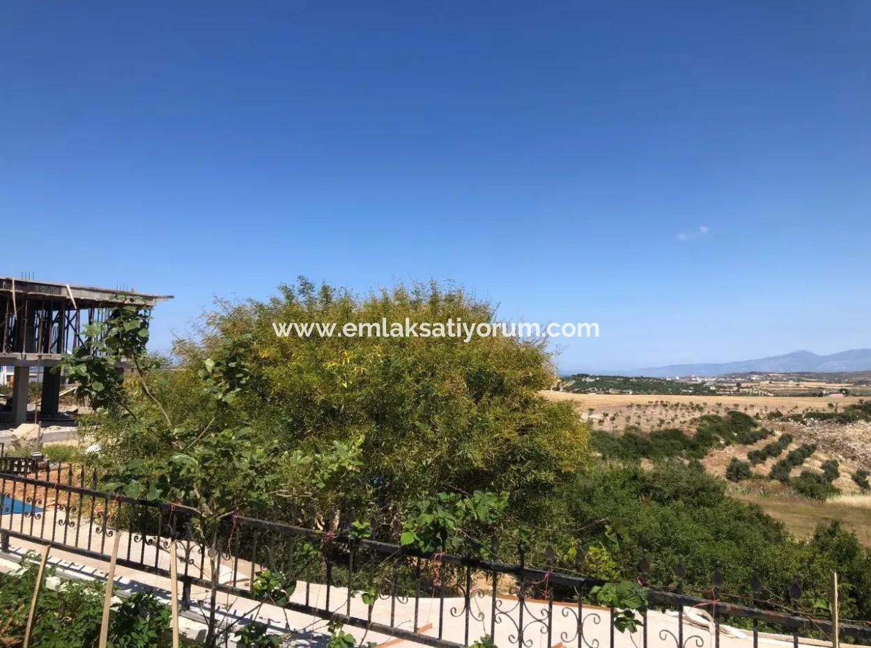 Didim Hisarda, 220 M2, 3 In 1 Maisonette Mit Meerblick Zum Verkauf Oder Zur Rodung Mit Grundstück