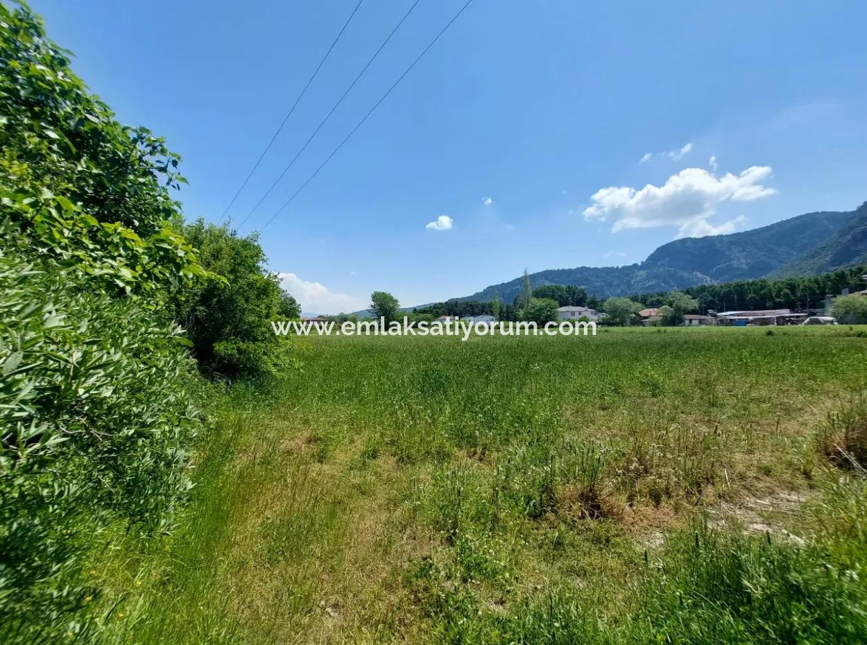 680M2 Schnäppchengrundstück, Das Sich Für Investitionen Eignet, Zum Verkauf An Der Grenze Von Dalyan In Ortaca Okçular
