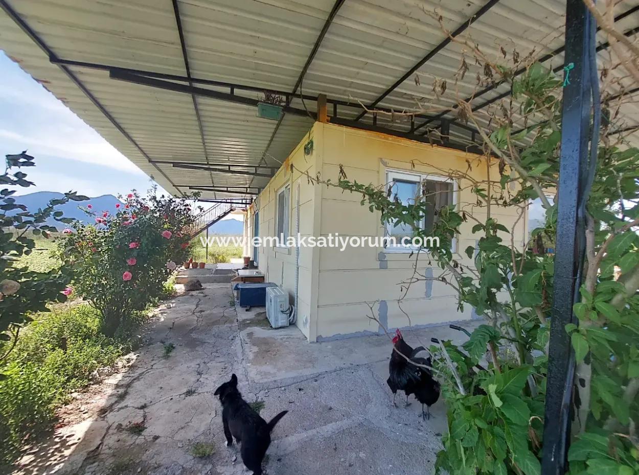 Einfamilienhaus Und Grundstück Zum Verkauf In Muğla Ortaca Tepearası
