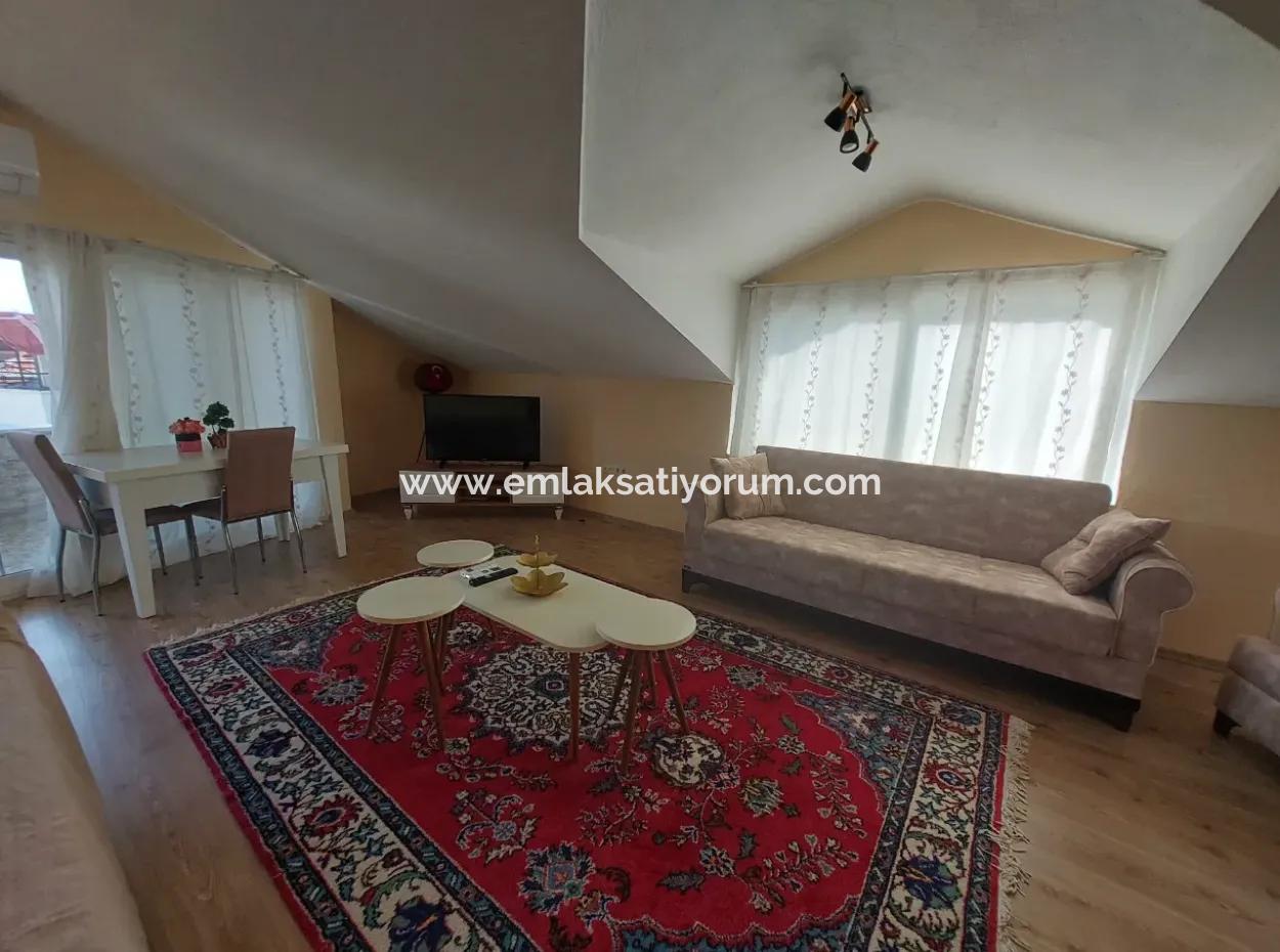 2 1 Möblierte Wohnung Zur Miete Im Zentrum Von Muğla Dalyan, In Der Nähe Des Kanals
