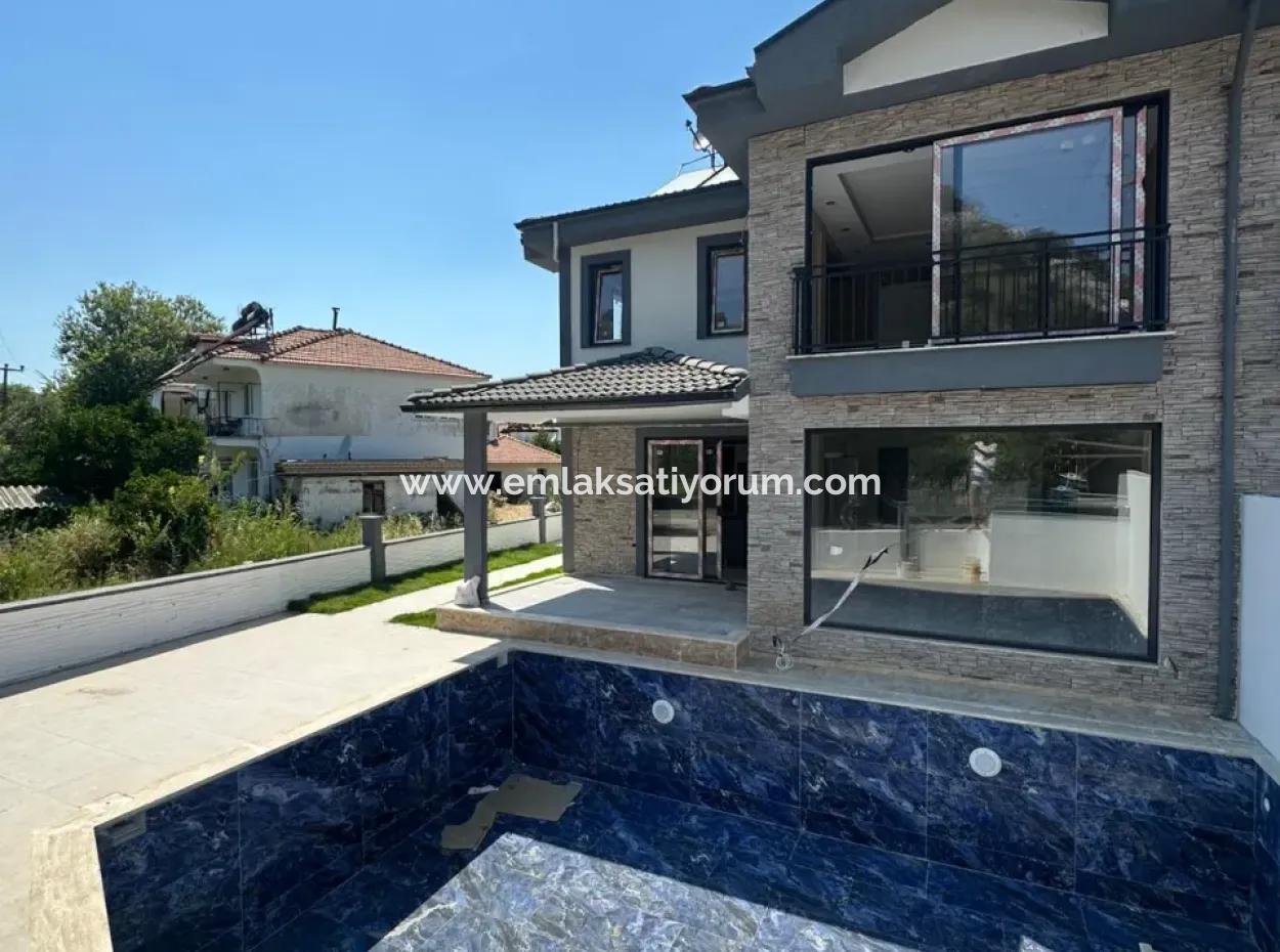 4 In 1 Neue Freistehende Villa Zum Verkauf In Dalyan