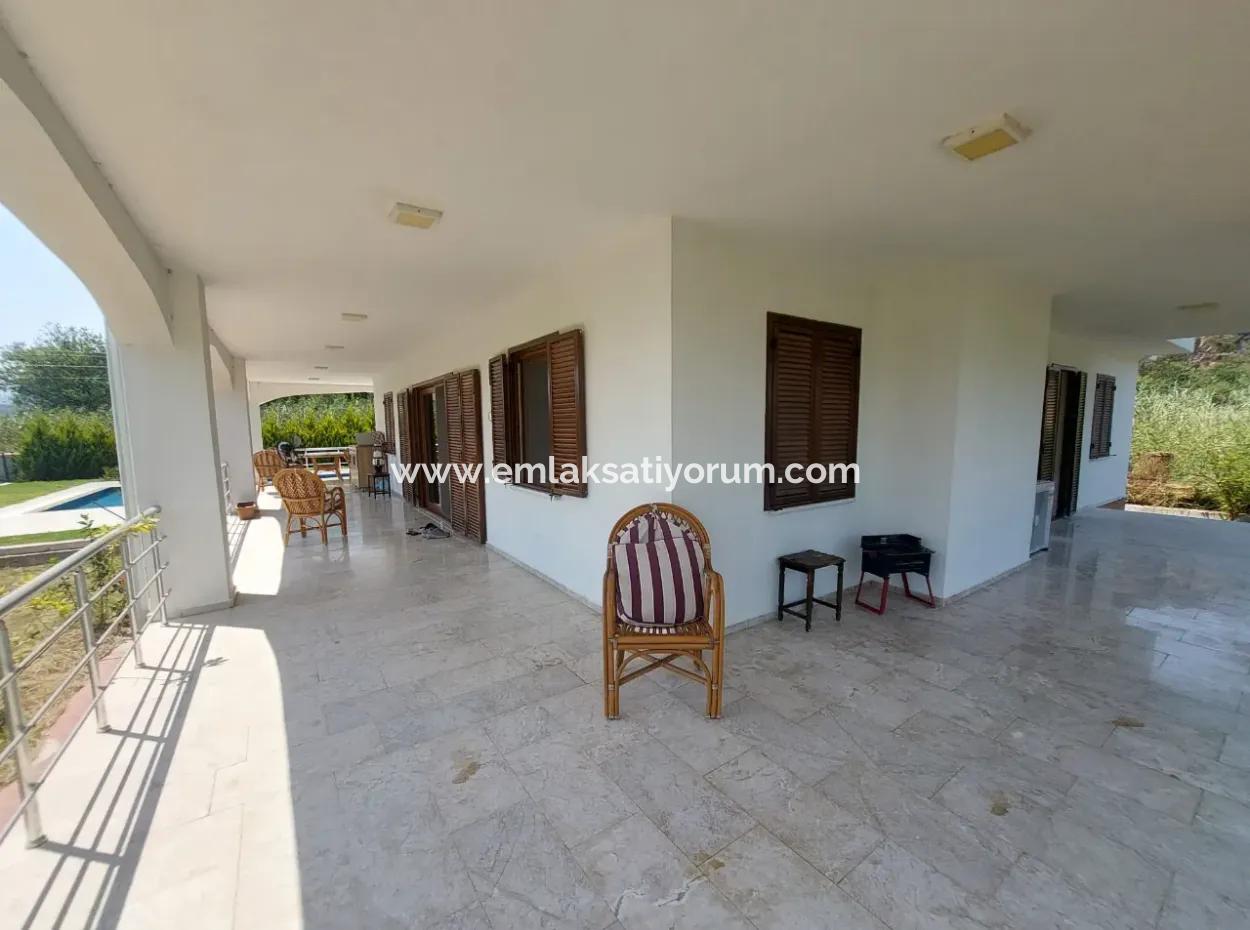 Luxus-Triplex Mit Swimmingpool Im 7 500 M2 Großen Granatapfelgarten In Mugla Dalyan