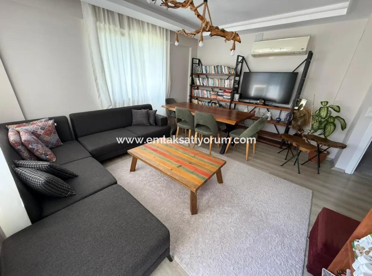 Zu Verkaufen 3 1 115M2 Erdgeschosswohnung In Ortaca Cumhuriyet.