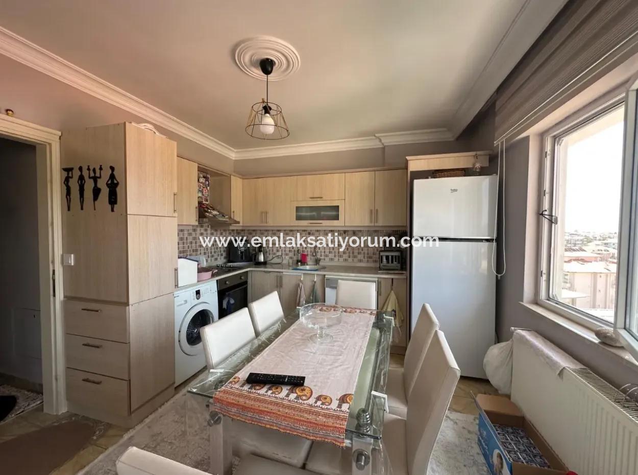 2 1 Wohnung Mit Fassade Im 5. Stock Zum Verkauf In Ortaca