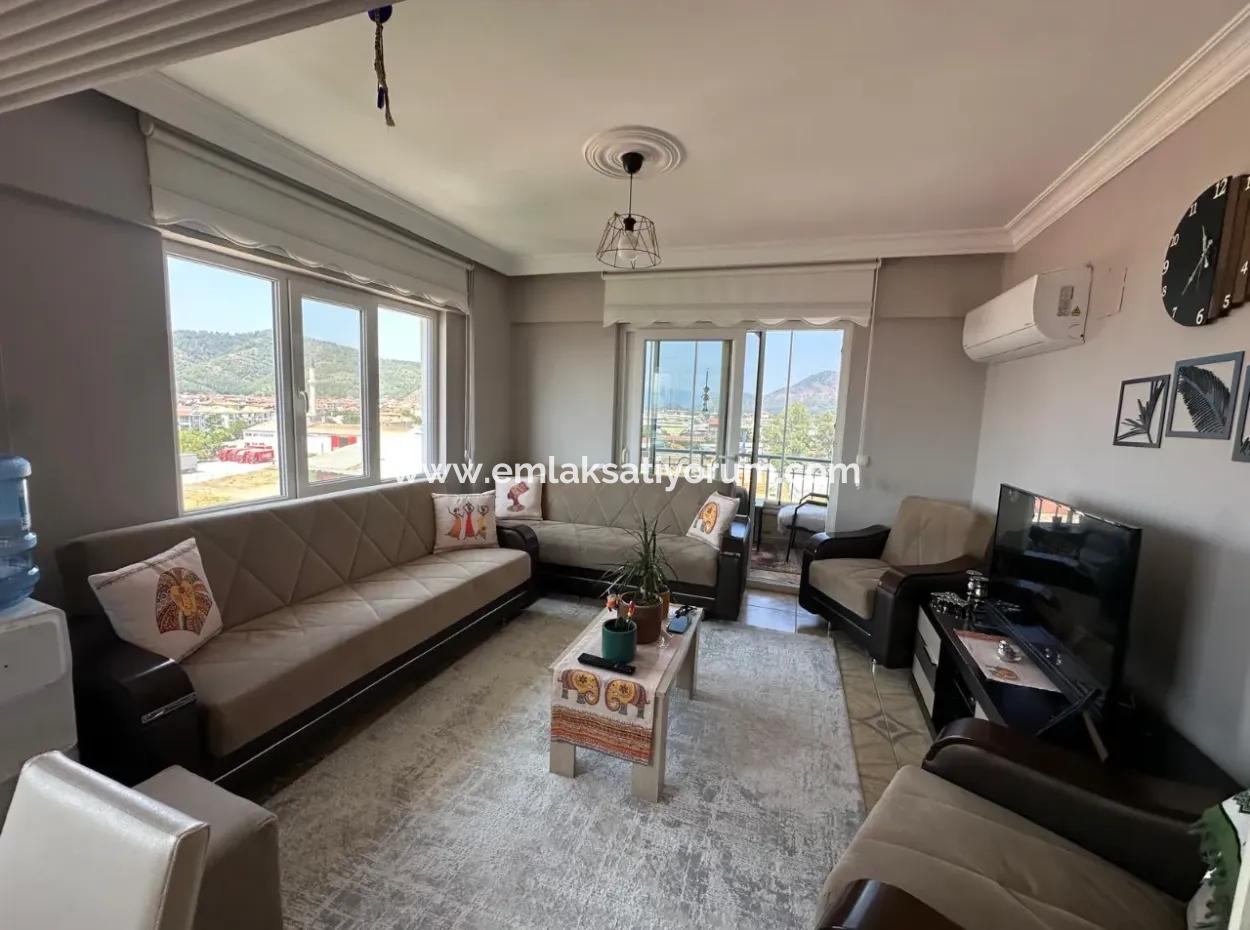 2 1 Wohnung Mit Fassade Im 5. Stock Zum Verkauf In Ortaca