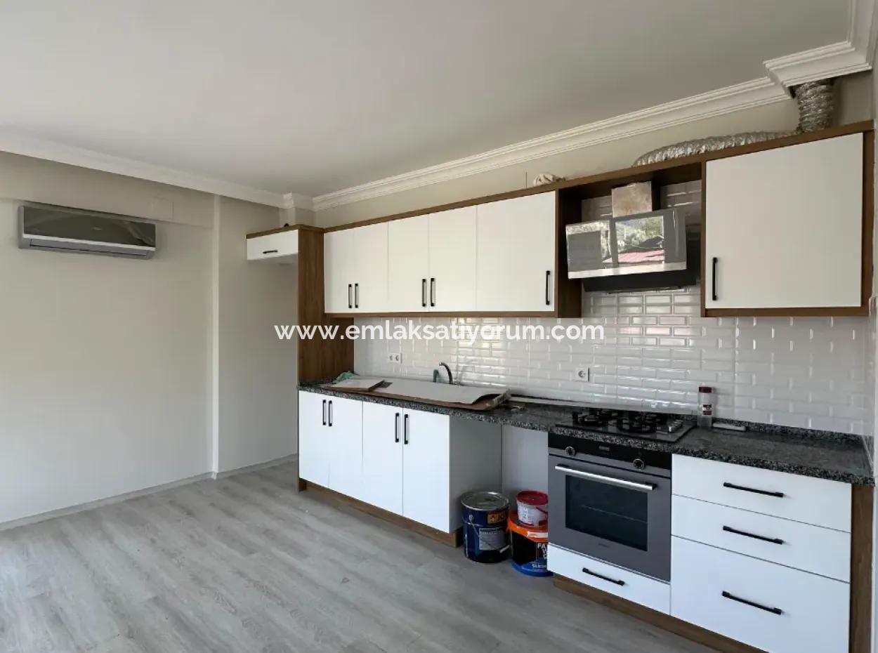 1 1 Wohnung Zu Verkaufen In Ortaca Karaburun