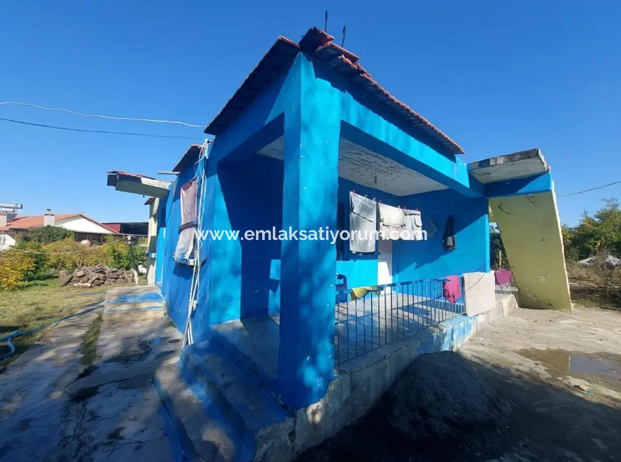 Muğla, Köyceğiz, Kavakarası 400 M2 Grundstück 90 M2 2 1 Schnäppchen Einstöckiges Haus Zum Verkauf