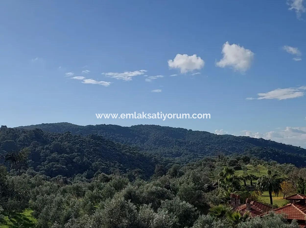 Ortaca Gökbel Abgetrenntes 2.640 M² Land Mit Meerblick Zum Verkauf