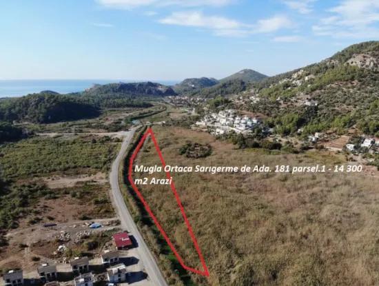 14.300 M² Mietgrundstück In Ortaca Sarıgerme, Muğla – Geeignet Für Tourismus Und Kommerzielle Investitionen