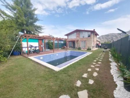 3 1 Möblierte Doppelhaus-Saisonmietung Auf Einem 350 M² Großen Grundstück In Muğla Dalyan