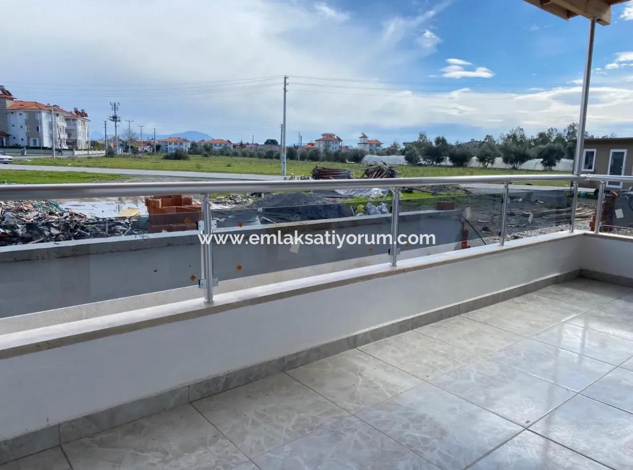 Ortaca Karaburun 90 M2 2 1 Zero Ground Floor Apartment