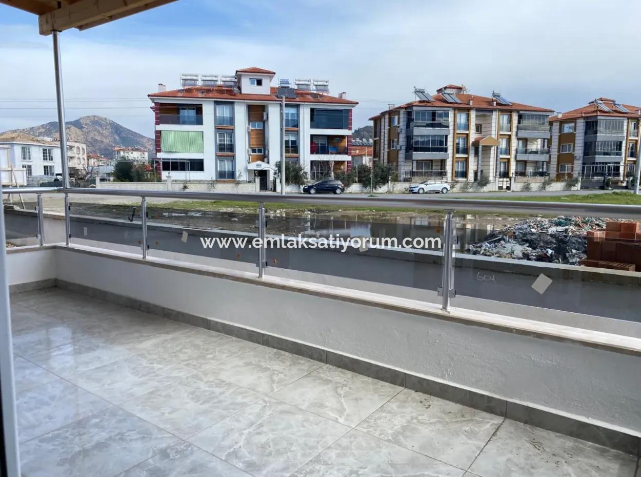 Ortaca Karaburun 90 M2 2 1 Zero Ground Floor Apartment