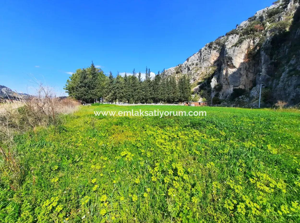 Mugla Dalyan 3500 M2 Land 120 M2 Single Storey Detached House For Sale