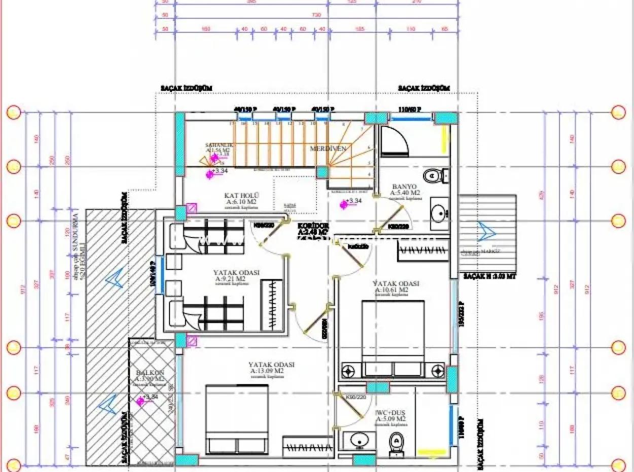 Mugla Ortaca Mergenli 417 M2 Zoning Project Ready Land For Sale