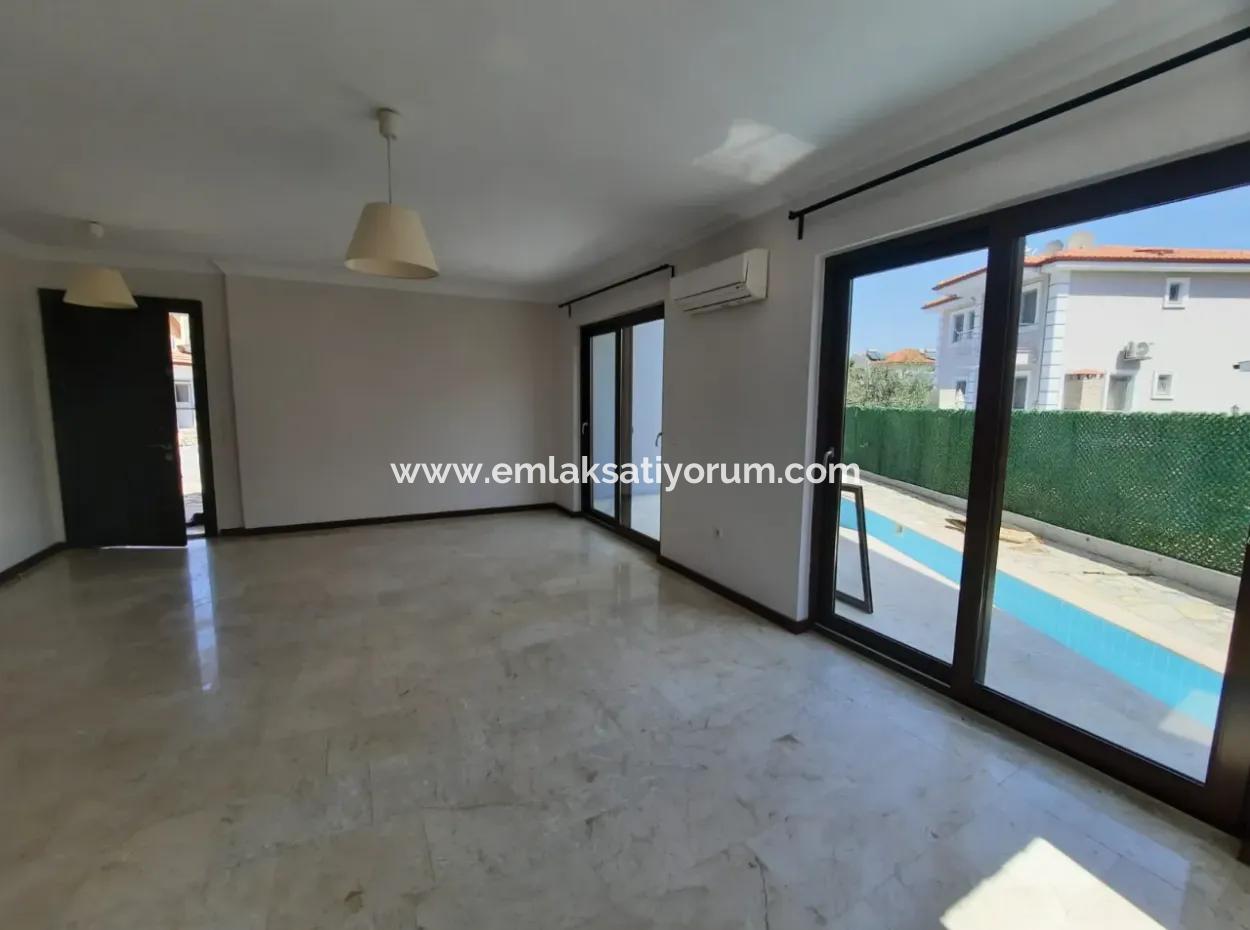 3 Triplex Villas With Mugla Ortaca Dalyan Swimming Pool For Sale Completely