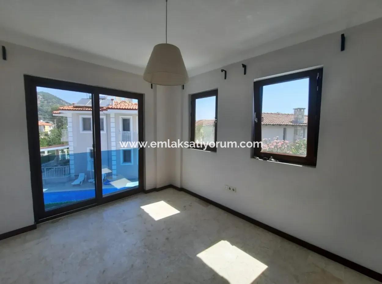3 Triplex Villas With Mugla Ortaca Dalyan Swimming Pool For Sale Completely