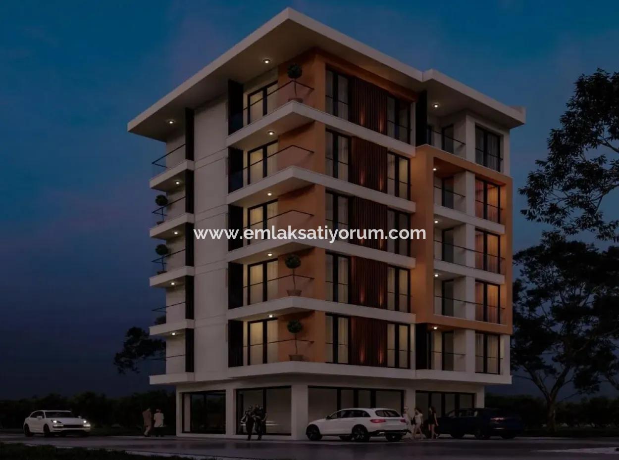 2+ 1 Zero Apartments For Sale With Façade On Mugla Ortacada Dalyan Road