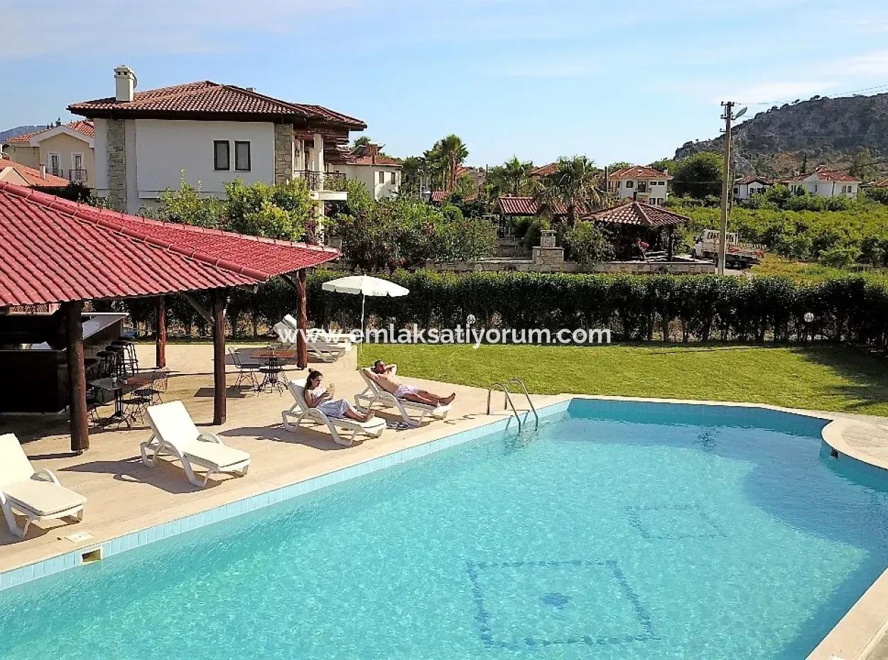 Well Maintained Boutique Hotel On 1500 M2 Plot For Sale In Mugla Dalyan