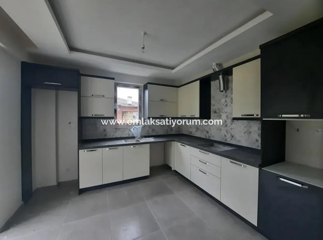 Ortaca Çaylı Underfloor Heated Zero Ground Floor Apartment For Urgent Sale