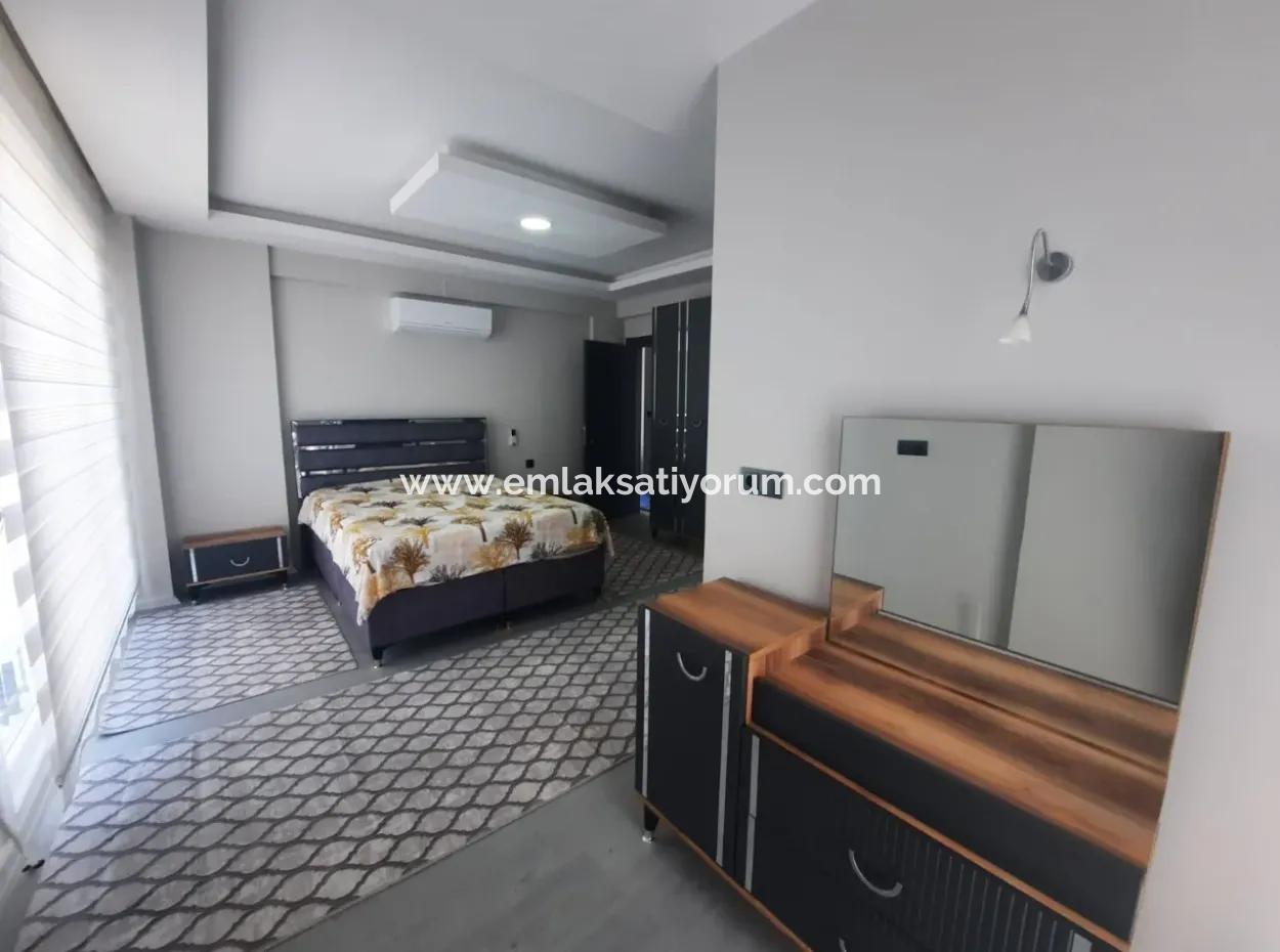 For Sale In 290 M2 Land In Ortaca Çaylı, With Swimming Pool, Furnished, 4 1 Zero Duplex