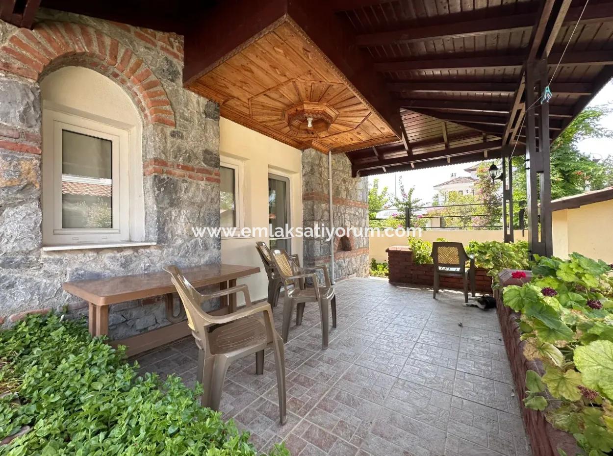 3 1 Independent Furnished Stone Villa For Rent In A Site Of 6 Villas In Dalyan, Muğla