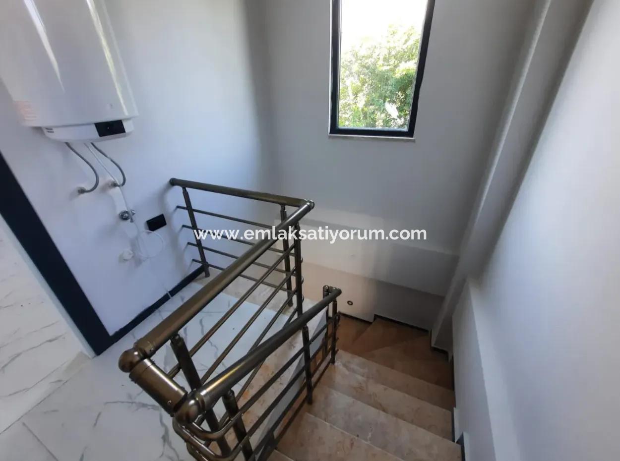 Zero Detached Duplex With Swimming Pool In Muğla Dalyanda Complex For Rent