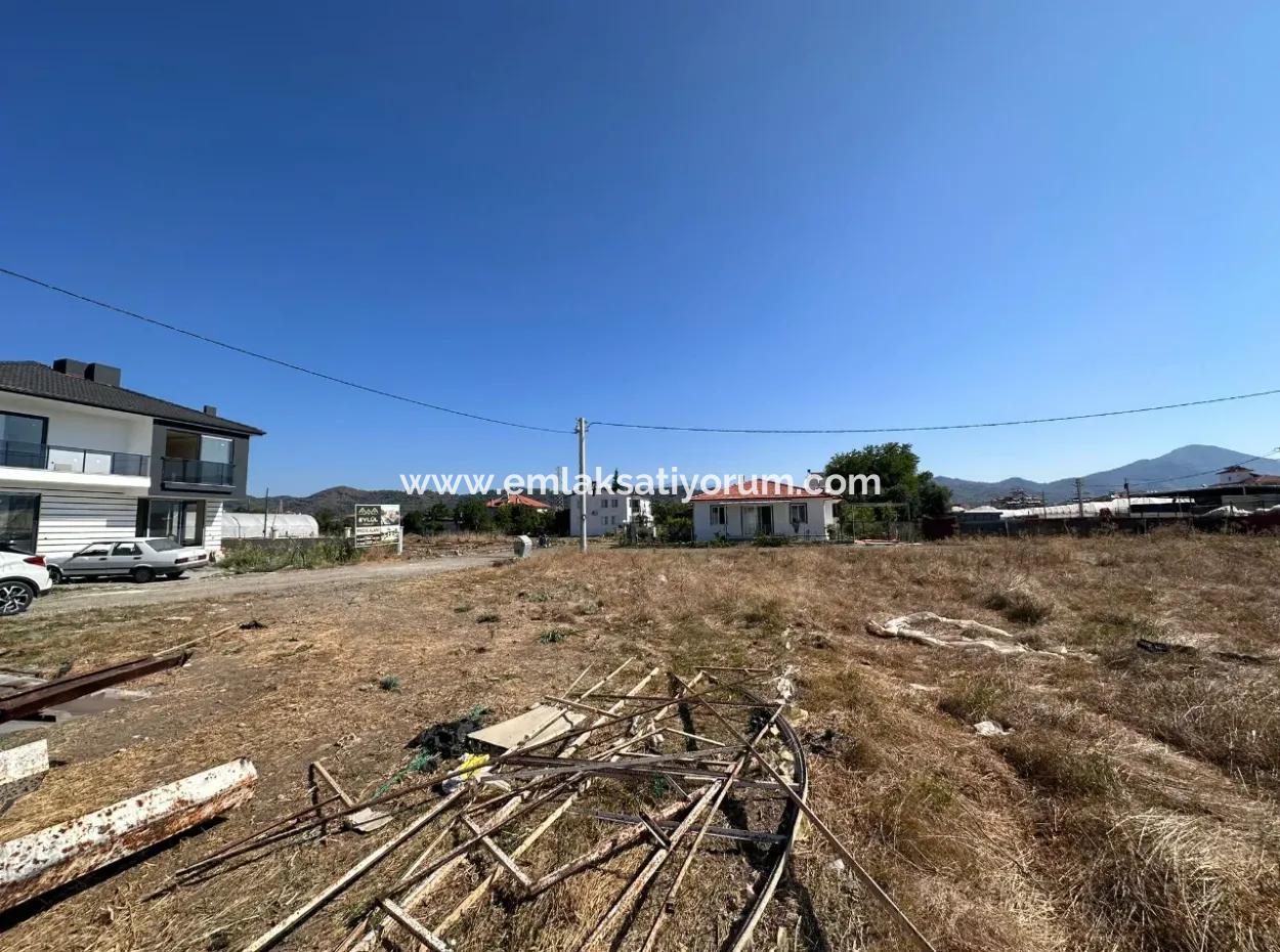 515 M2 Corner Zoned Land In Ortaca Karaburun Urgent Sale Or Exchange