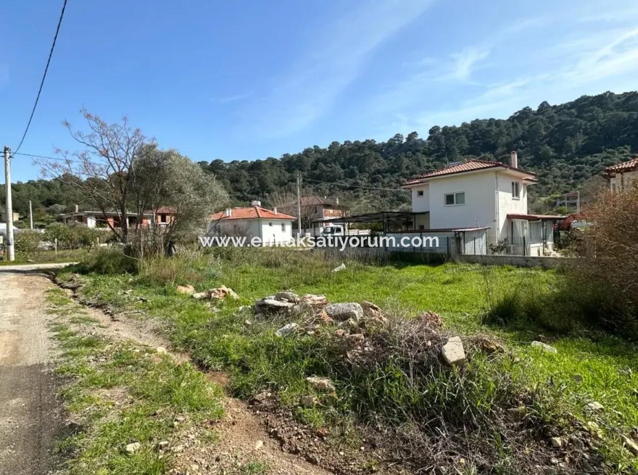 415 M2 Detached Land With Residential Zoning In Ortaca Mergenlide For Sale