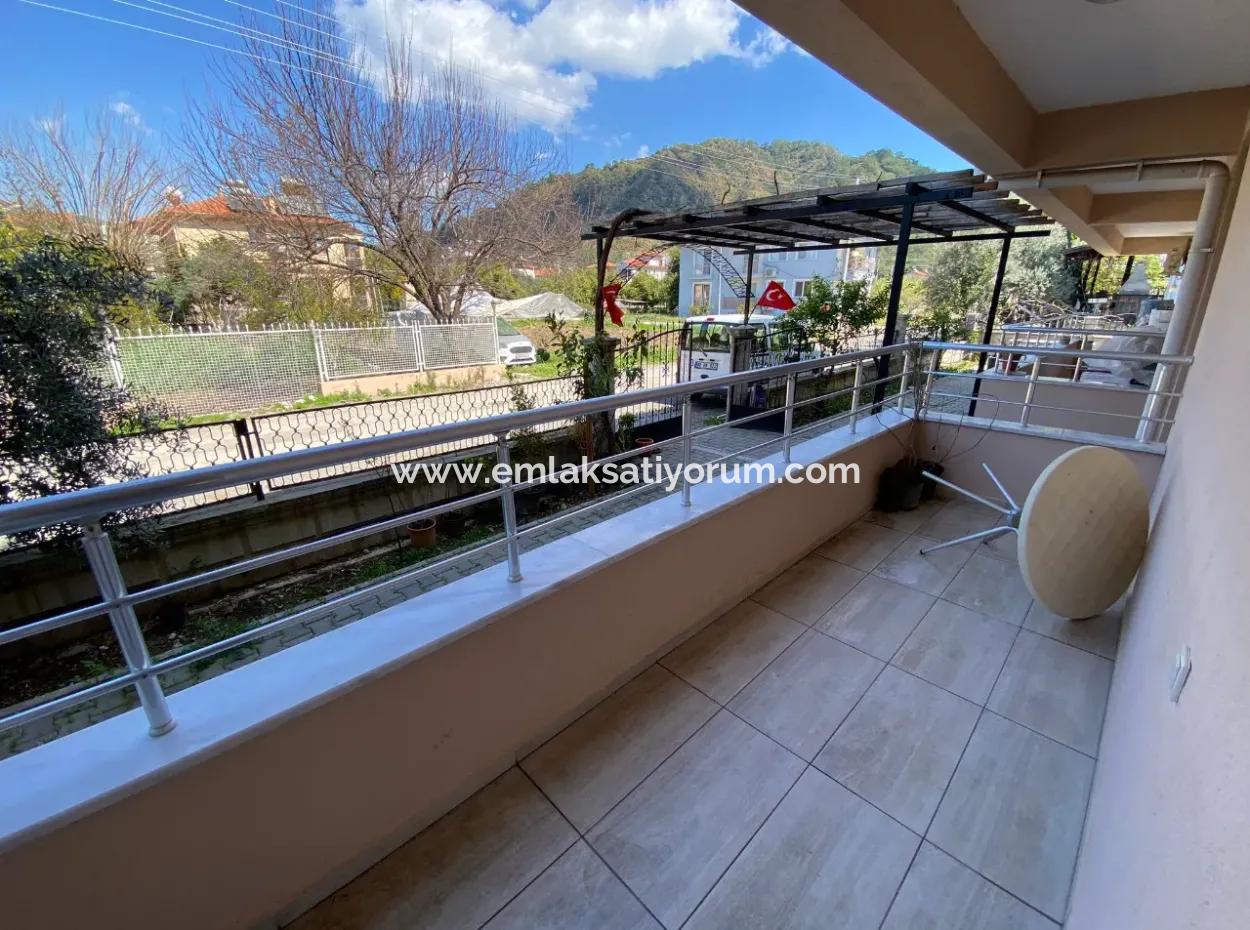 Ortaca Atatürk Mah 2 1 Furnished Garden Floor Apartment For Rent