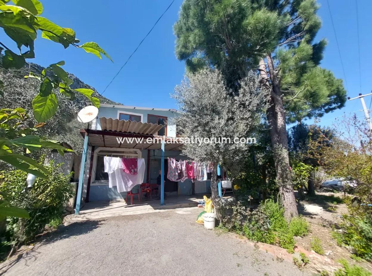 2 Storey Detached House For Sale On 500 M² Land In Mergenli, Ortaca, Muğla
