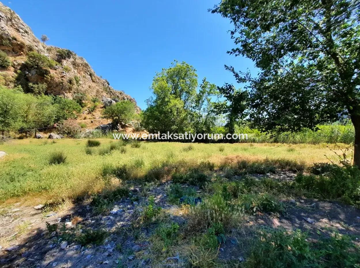 Muğla Ortaca Dalyanda Canal Front 6 500 M2 Land With Title Deed For Sale