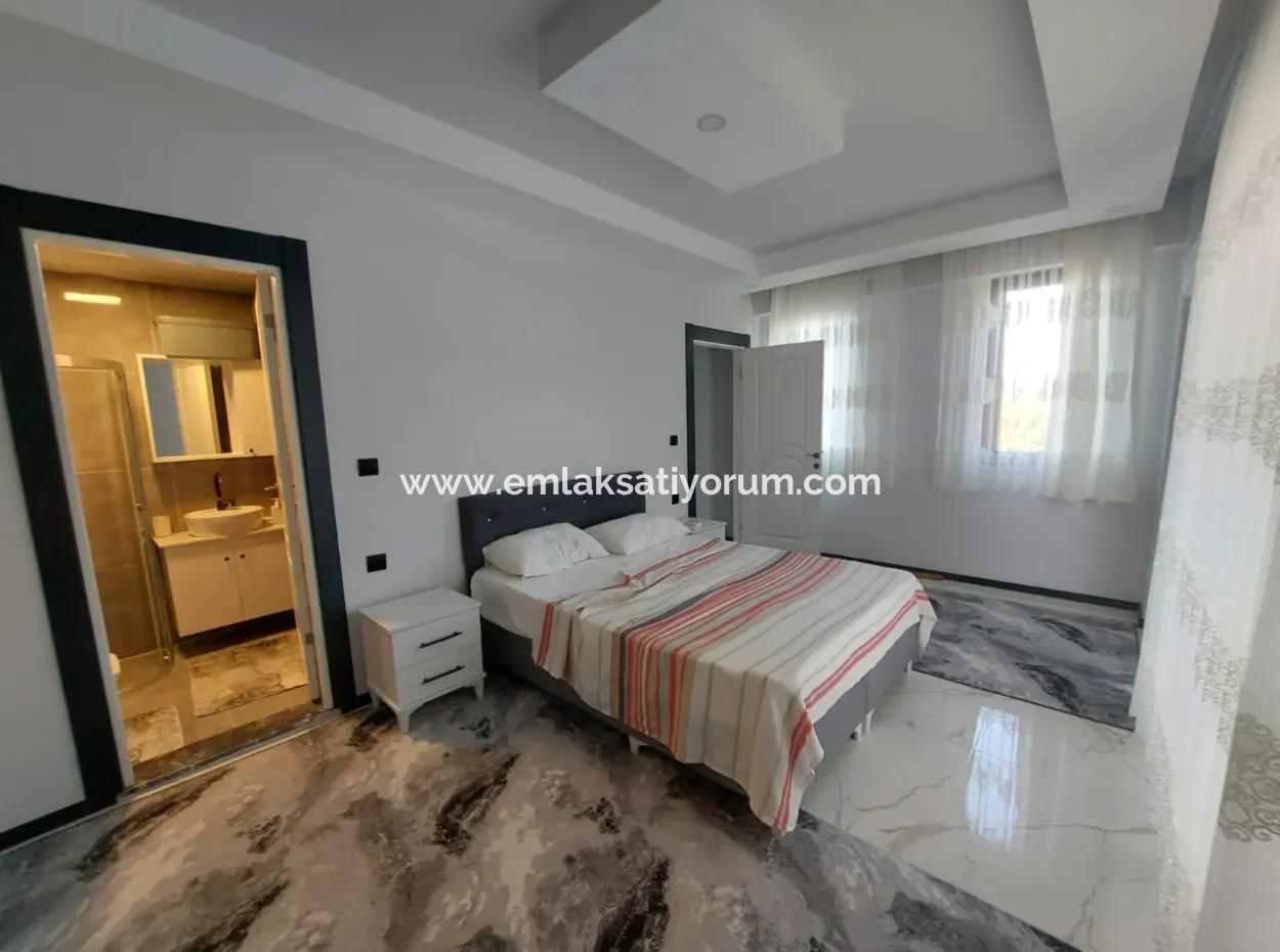 Furnished Duplex With Swimming Pool In Muğla Dalyanda Complex
